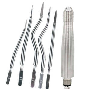 ชุดเครื่องมือถอนฟันแบบใช้มือ พร้อมอุปกรณ์เสริม 5 ชิ้น สำหรับคลินิกทันตกรรม ทำจากสแตนเลสสตีล 4 รู - Product Image 1