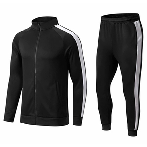Conjunto Deportivo para Hombre en Verde Neón y Negro, Chaqueta con Cierre Completo y Pantalones a Juego, Estilo Deportivo Casual Urbano, Ligero para Invierno - Product Image 5