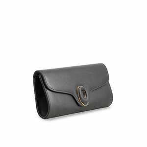 <b>Black</b> Formal P24219 <b>Evening</b> <b>Bag</b> Clutch - Product Image 2