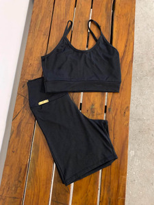 Ensemble de yoga sportif Soft Active Wear, deux pièces (soutien-gorge et short), tenue de yoga pour femme, idéal pour la gym et le fitness - Product Image 6