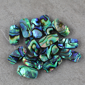 Gema de Concha de Abulón Natural en Forma de Cojín, 7x14mm, Piedra Suelta para Fabricación de Joyas, Venta al Por Mayor - Product Image 1