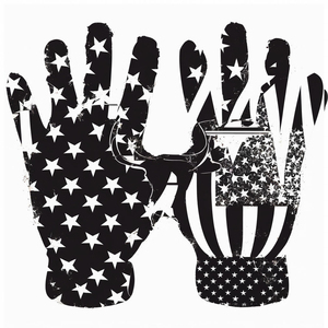 Gants de football américain personnalisés imprimés, design léger et 100 % respirant avec votre propre logo personnalisé - Product Image 4