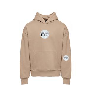 Sweat-shirts pour hommes avec poche kangourou, logo personnalisé OEM, impression de logo - Product Image 2