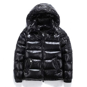 Veste matelassée légère à capuche pour homme, manteau d'hiver isolé et rembourré, vêtement d'extérieur résistant à l'eau, veste à fermeture éclair intégrale - Product Image 3