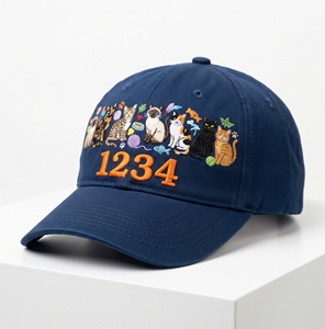Casquette de baseball personnalisée à 6 panneaux, logo brodé, casquette de sport en sergé de coton réglable, OEM, marque privée - Product Image 5