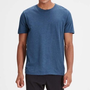 T-shirts vierges en gros personnalisables 100 % coton pour hommes – Impression de logo, couleur et taille personnalisées – Vêtements décontractés d'été - Product Image 5