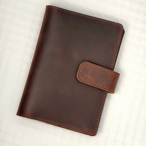 Wholesale Price Leather <b>Passport</b> <b>Holder</b> Travel <b>Wallet</b> RFID Protection Credit Card Pockets Slim Design Custom Logo for sale - Product Image 2