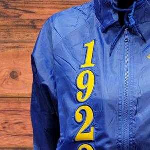 Sigma Gamma Rho Hooded <b>Windbreaker</b> Jacket <b>Women</b> Lightweight Full Zip Windproof Sorority Outerwear Casual Outdoor Sportswear - Product Image 5