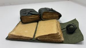 Handmade Embossed Green Leather Journals Eco-Friendly Vintage Notebooks Writing Diary <b>Sketchbook</b> Gift Journal Wholesale Custom - Product Image 5