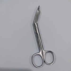 Ciseaux à pansements professionnels MEDIHEAL SURGICAL CORPORATION Classe I, finition Dall, instrument chirurgical en acier métallique - Product Image 2