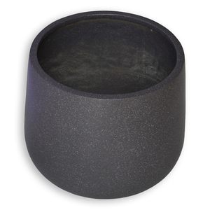 Pot de fleurs léger 5L résistant aux intempéries et aux UV, design minimaliste Alkmaar, en Fiberstone de qualité supérieure, pour intérieur/extérieur - Product Image 1