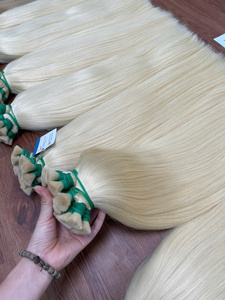 Meilleur produit Extensions de cheveux naturels lisses à double trame 100% cheveux humains vietnamiens Sans nœuds Très soyeux Différentes couleurs - Product Image 2