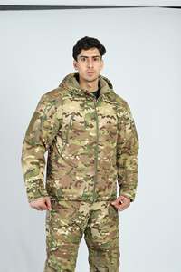 Uniforme Táctico de Camuflaje, Chaqueta Impermeable y Pantalones Cargo, Conjunto de Ropa de Camuflaje Duradera con Múltiples Bolsillos - Product Image 3
