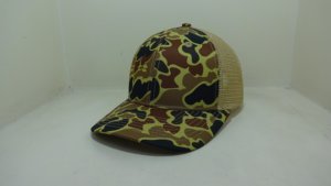 Casquette Trucker Camouflage Vierge en Gros, 6 Panneaux, Haute Qualité, Dos en Maille, Profil Moyen, Visière Pré-courbée, Calotte Structurée - Product Image 5