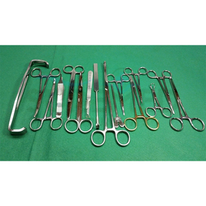 Juego de Instrumentos Veterinarios para Esterilización, Pinzas Quirúrgicas, Tijeras, Herramientas de Cirugía Animal, Kit Profesional - Product Image 1