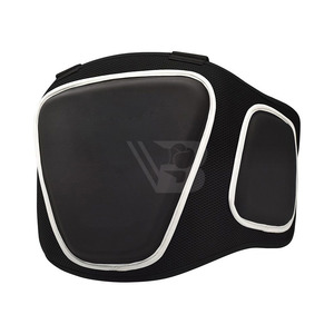 Protège-poitrine de boxe MMA avec protections abdominales pour la boxe, le Muay Thai et les arts martiaux - Cuir synthétique, taille/couleur personnalisable - Product Image 2