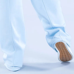 กางเกงวอร์มขายส่งสำหรับผู้หญิง สีตามสั่ง ทรงปกติ ขากว้าง ผ้าเทอร์รี่ฟลีซ ด้านหน้าเรียบ ผ้าฝ้าย 100% - Product Image 5