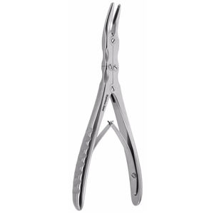 Rongeur à os Beyer à double action, courbé, en acier inoxydable allemand, instrument orthopédique manuel, modèle personnalisé avec spécifications de taille - Product Image 5