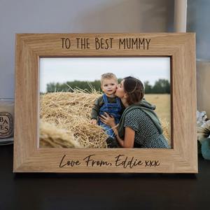 กรอบรูปไม้เนื้อแข็งขัดเงาทำมือ ดีไซน์หรูหรา พรีเมียม สำหรับตกแต่งบ้าน - Product Image 2