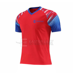 Conjunto de Camisetas de Fútbol al Por Mayor, Ropa Deportiva Ligera, Camiseta de Entrenamiento con Logotipo Personalizado para Hombre - Product Image 2