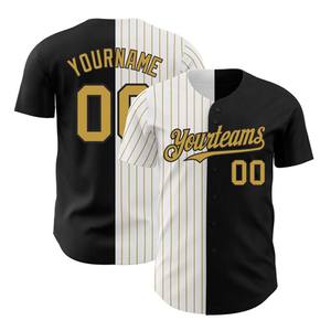 Uniformes de Béisbol Personalizados al por Mayor para Hombre, de Alta Calidad, Hechos a Medida, 100% Poliéster, Ligeros, Transpirables, Lisos, para Equipos - Product Image 2