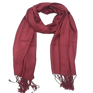 Bufanda de Invierno para Mujer, Diseño Clásico, Personalizada, Larga, Cálida, de Viscosa, Pashmina, Hijab, Bufanda de Cachemira al por Mayor - Product Image 1