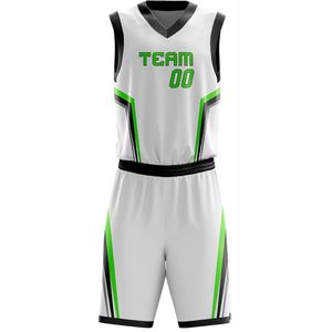 Maillot de basket-ball personnalisé pour équipe, devant en maille polyester, haute qualité, respirant, uniforme sportif, séchage rapide, antibactérien, sublimation - Product Image 2