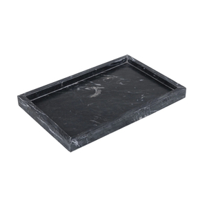 Antique Colorful Marble Serving Tray Rectangle Shape Handmade Perfect for Upscale Restaurant and Elegant Tea Service Supply - Product Image 2