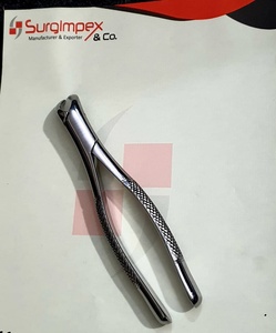 SURGIMPEX FIG 23 Forceps d'extraction dentaire en acier inoxydable, modèle anglais, pour chirurgie buccale professionnelle - Product Image 2