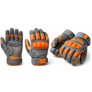 Guantes Urbanos de Cuero Suave con Protección Completa para los Dedos, Transpirables, para Motociclismo y Carreras - Product Image 1