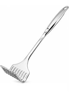 Écrase-pommes manuel robuste en acier inoxydable 304 avec coupe-frites pour l'ail et les carottes, compatible lave-vaisselle, outil de cuisine - Product Image 6