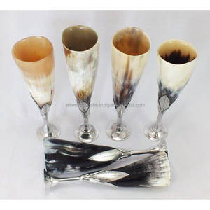 Gobelet personnalisé en métal et corne véritable, idéal pour la bière, l'ale et le miad, cadeau pour les garçons d'honneur, articles de bar, design authentique et ancien, dernière nouveauté - Product Image 2