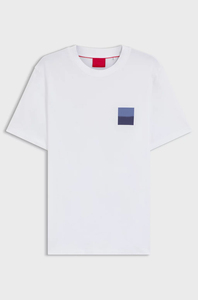 Premium <b>White</b> Cotton T <b>Shirt</b> Mens Short Sleeve Crew Neck Casual <b>Plain</b> Custom Logo Summer Wear - Product Image 5