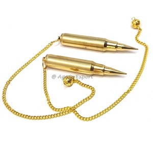 Péndulos de Metal negro con forma de cono, cadena de chakras, negro, vendedor completo - Product Image 5