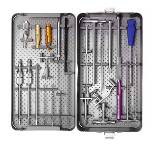 Ensemble d'instruments chirurgicaux orthopédiques manuels pour hanches, genoux, colonnes vertébrales, tibias et fémurs, en acier inoxydable de haute qualité, certifiés CE ISO, prix de gros - Product Image 5
