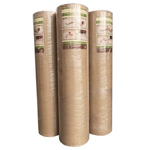 Industrial Temporary Cardboard <b>Floor</b> <b>Covering</b> Paper Roll to Protect During Home Improvement Construction - Product Image 3