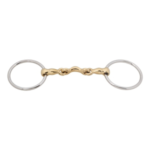 Concevez votre propre service OEM/ODM disponible – Mors à anneau lâche pour chevaux sur mesure, couleur argent, les mors pour chevaux les plus vendus - Product Image 3