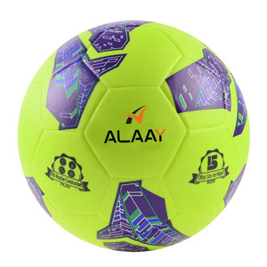 Custom Professional Thermal Bonded Nylon Wound Soccer Balls Size 5 Official <b>Match</b> Standard Indoor Outdoor Football - Product Image 2