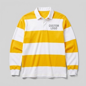 Premium <b>athletic</b> clothing combining classic rugby aesthetics sturdy long sleeve construction striking stripe patterns and clean - Product Image 2