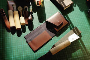 OEM elegante de cuero genuino abierto plegable Bi-Fold cartera delgada RFID bloqueo monedero para los hombres pedidos al por mayor - Product Image 6