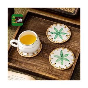 RECOMENDADO POR ARTESANOS LOCALES: MANTEL DE RATÁN ESTILO BOHEMIO DE VIETNAM, AL POR MAYOR, ANTIDESLIZANTE, SOBRE TODO PARA TÉ, PRECIO ECONÓMICO - Product Image 1