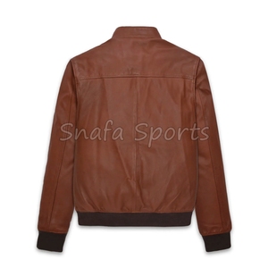 Hot Selling Vintage Genuine <b>Leather</b> <b>Jacket</b> for Men Breathable Winter Wear Casual <b>Long</b> Coat Made by Pakistan - Product Image 6