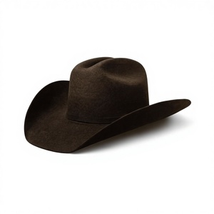 Sombrero de Vaquero Personalizado de Cuero de Búfalo 100% Auténtico, Estilo Europeo, Moderno, Informal, para Playa, Viajes, Campamento, Cuatro Estaciones, Unisex - Product Image 6