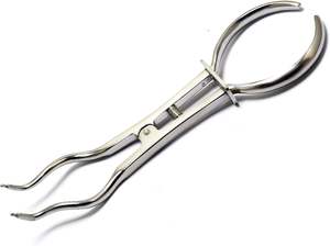 Pinzas de Alta Calidad para Dique de Goma Ortodóntico de Acero Inoxidable, Clase I, con Certificación CE - Product Image 4