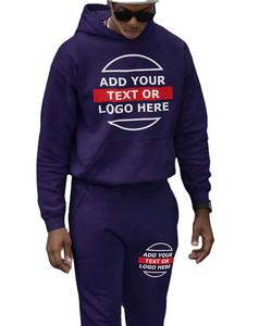 Jogging à capuche 2 pièces personnalisable, matériau respirant à séchage rapide pour la maternité avec votre logo photo - Product Image 6