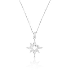 Latest Selling 925 Sterling Silver Pendant Necklace Custom Jewelry for Women Trendy 18 Inch Wedding Gift - Product Image 3