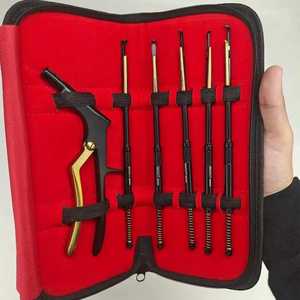 Juego de Rongeurs Rotatorios Kerrison Premium de Acero Inoxidable, Instrumentos para Cirugía de Columna Vertebral, Disponibles con Mango de Silicona, Salaar Industry - Product Image 4