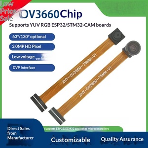 Module de <span class=keywords><strong>cam</strong></span>éra 3MP OV3660 en stock, interface DVP 75mm, compatible YUV RGB, capture d'image ESP32 <span class=keywords><strong>CAM</strong></span> ESP32 S3 Vision - Product Image 5