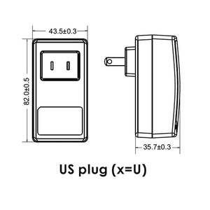 Adaptador de Pared Médico FranMar FRM030-S12-E 30W US 12.6V 2.38A DC 5.5mm 2xMOPP con Cable de 1.5M - Product Image 3