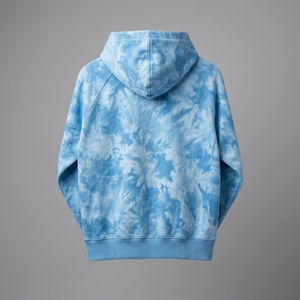 เสื้อฮู้ดดี้ผู้ชายทรงโอเวอร์ไซส์ ผ้าฟลีซหนา 430gsm สีสันตามสั่ง ล้างสีแบบแอซิดวอช ผ้าฝ้ายวินเทจ ระบายอากาศได้ดี แห้งเร็ว - Product Image 3